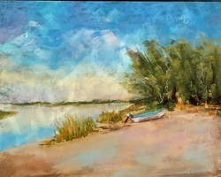 Andy, boat, sandy is